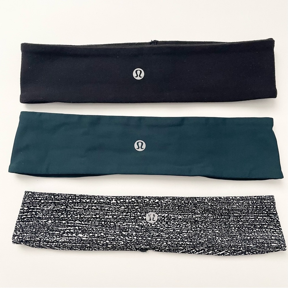 Bundle of 3 Lululemon Headbands